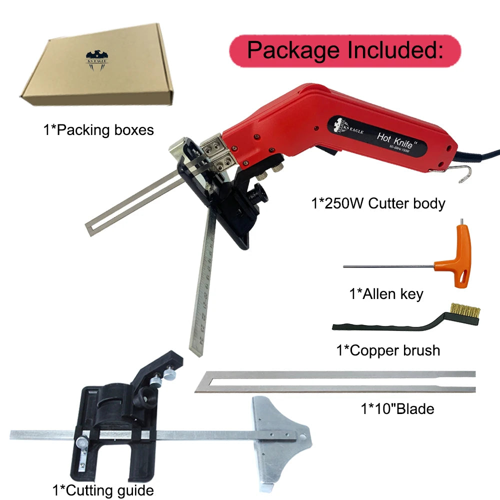 Electric foam polystyrene cutting machine