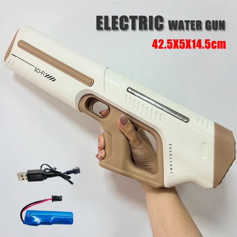 High pressure electric water gun