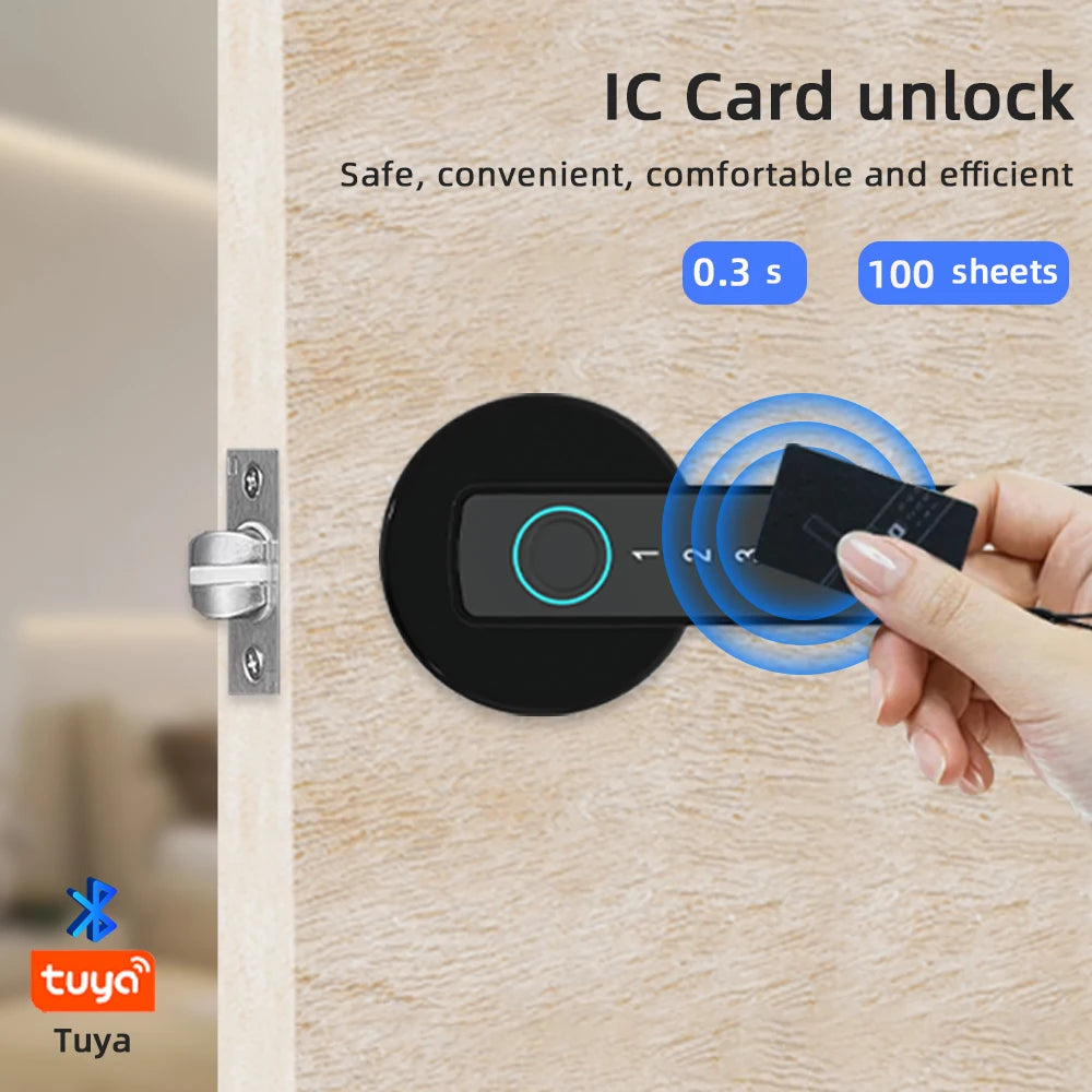 Smart fingerprint door lock