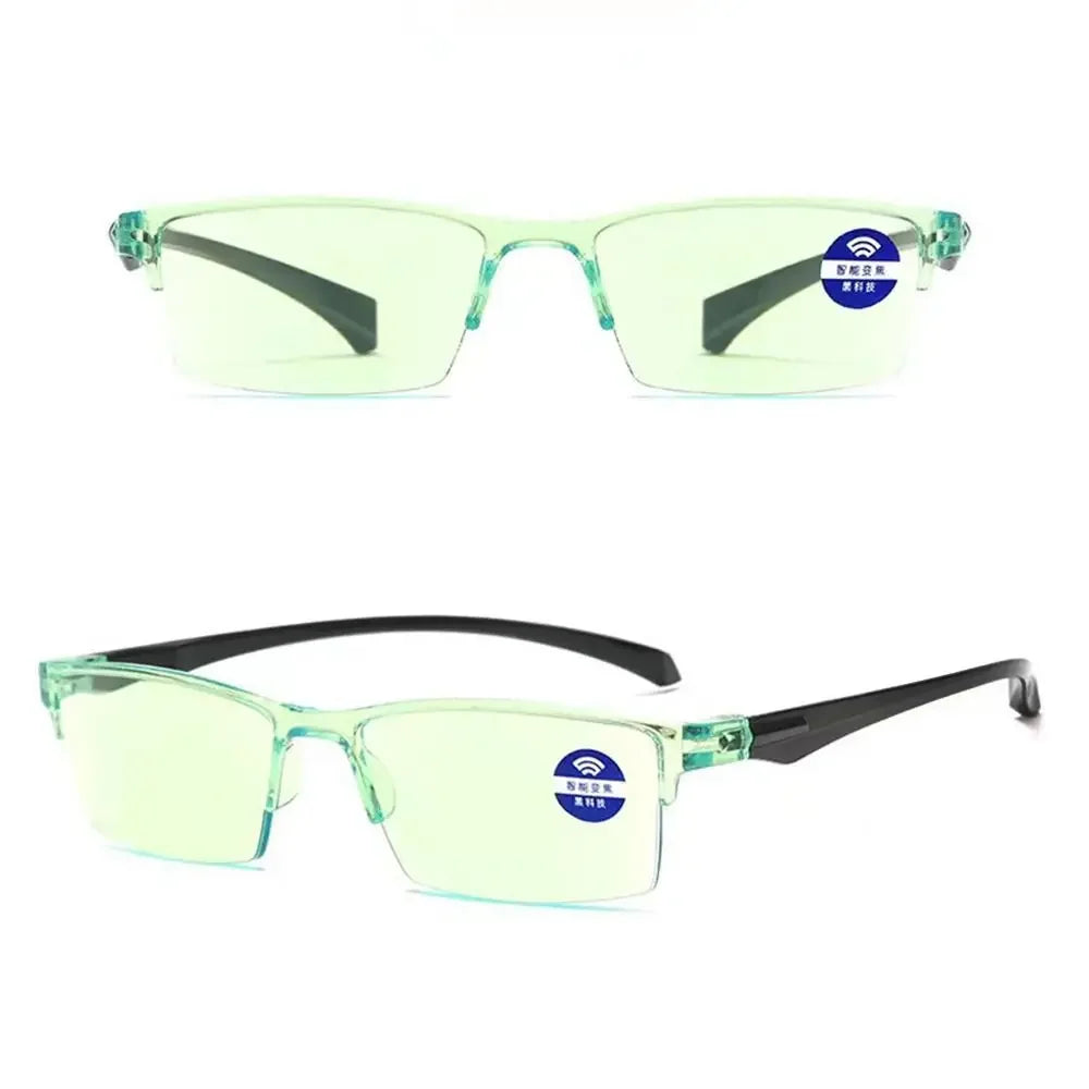 Smart automatic zoom reading glasses