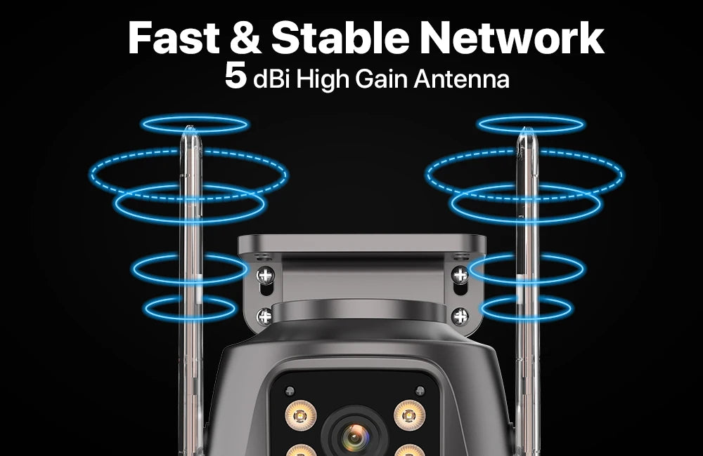 4K 8MP HD Wi-Fi PTZ Camera