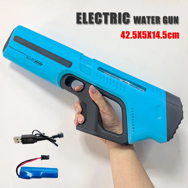 High pressure electric water gun