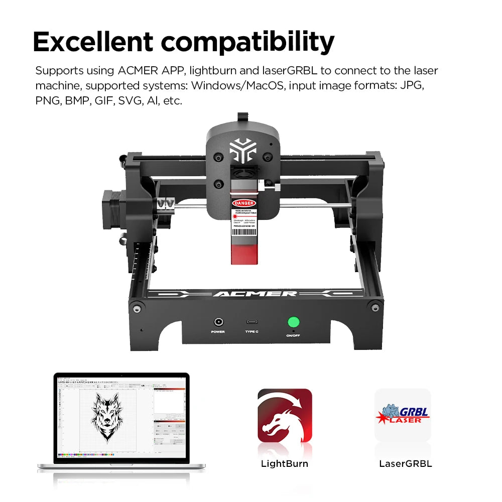 DIY laser cut engraving machine