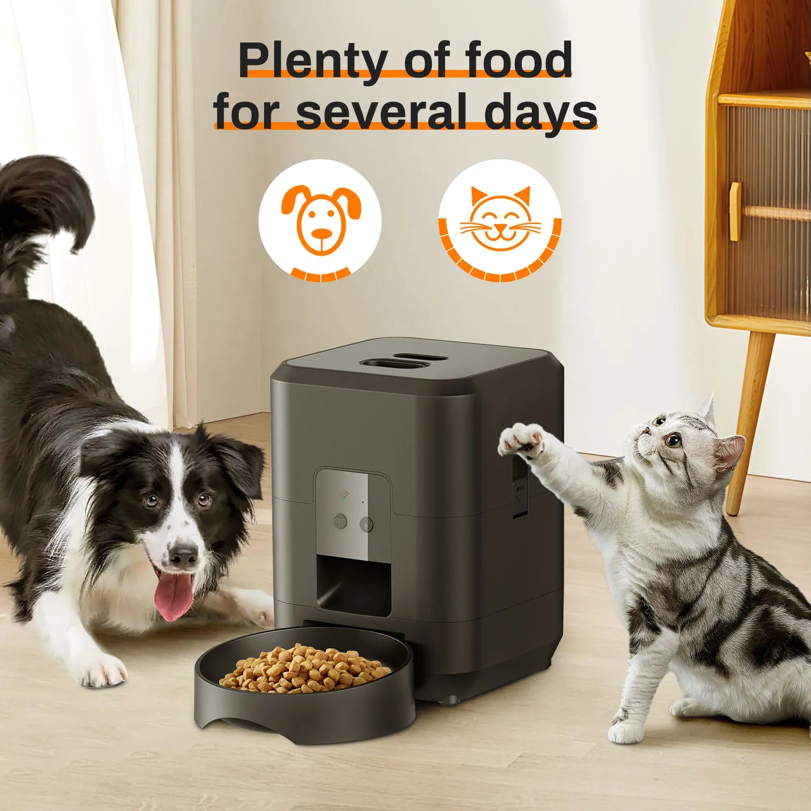 Smart pet feeder