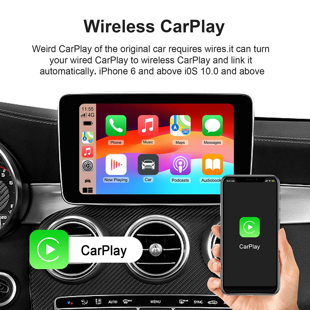 Android 13 3in1 CarPlay Ai Box