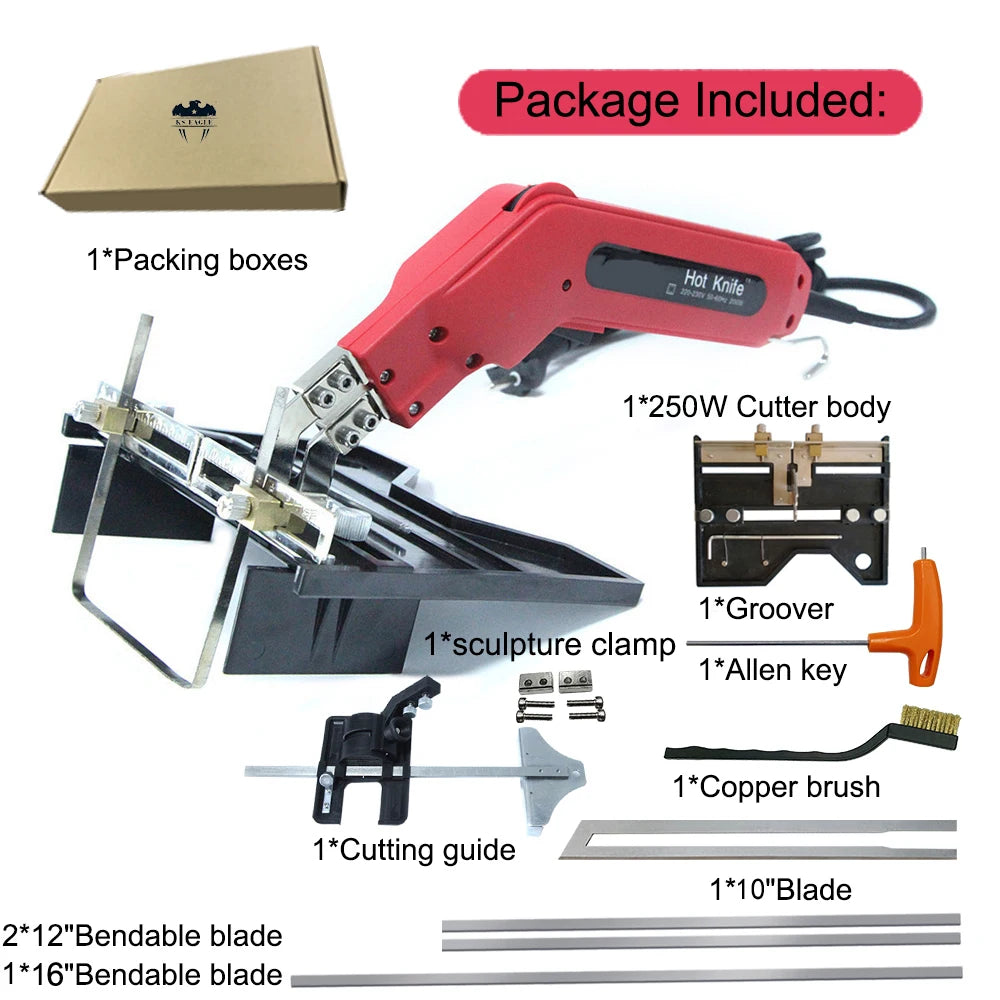 Electric foam polystyrene cutting machine
