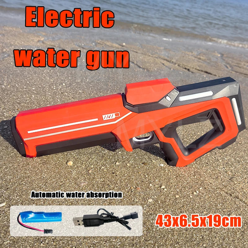High pressure electric water gun