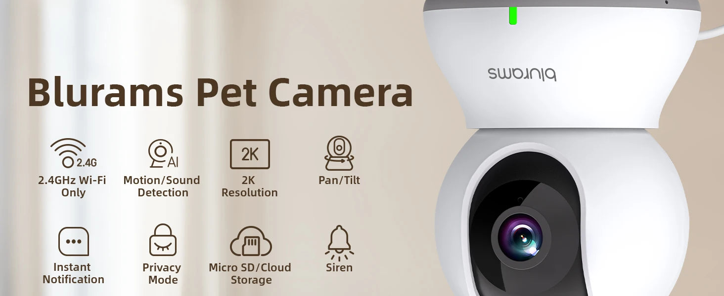 Baby 2K HD home security camera