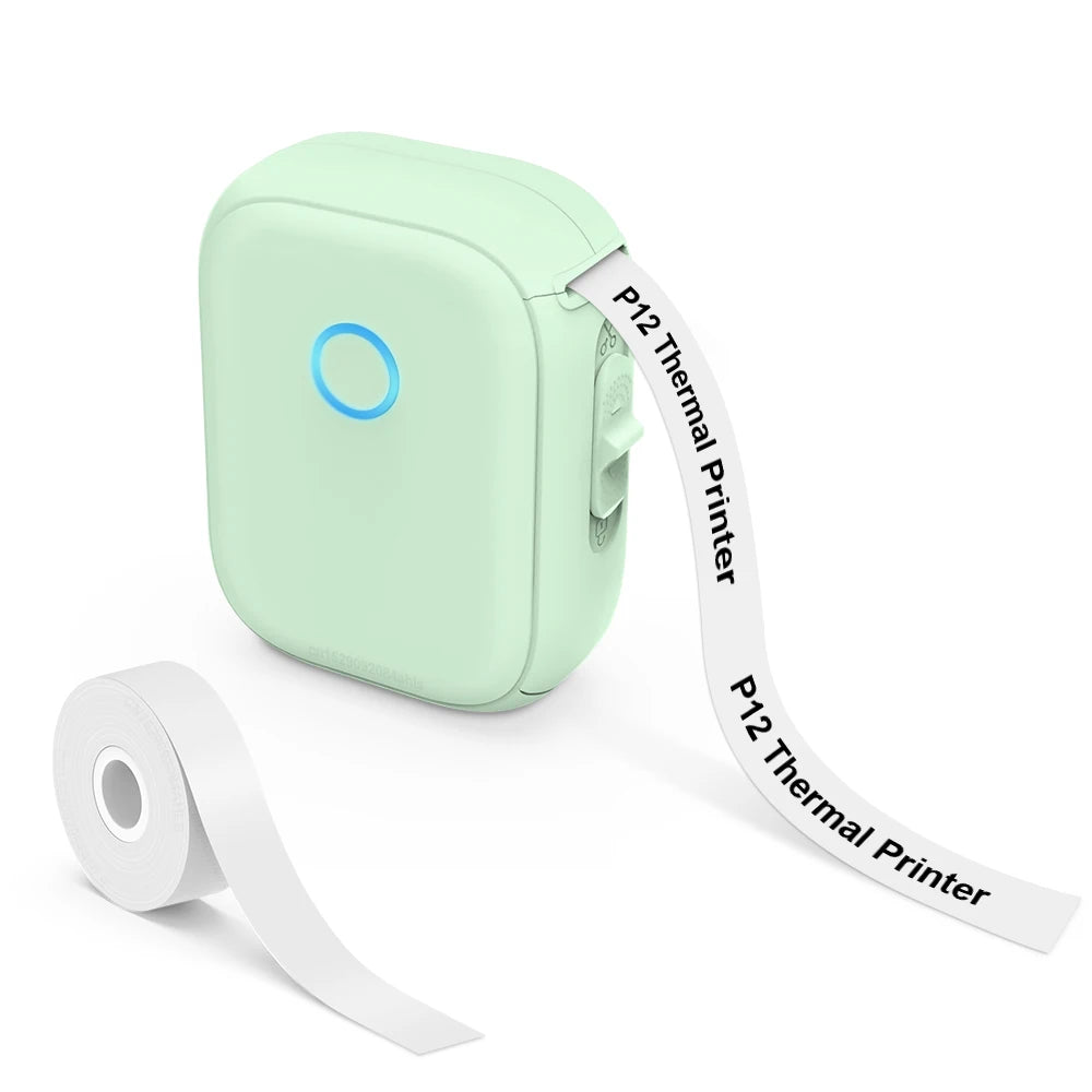 Portable P12 label  mini printer