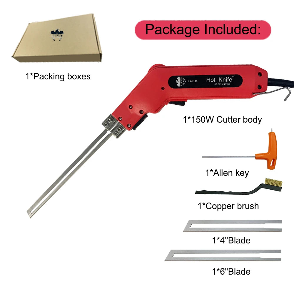 Electric foam polystyrene cutting machine