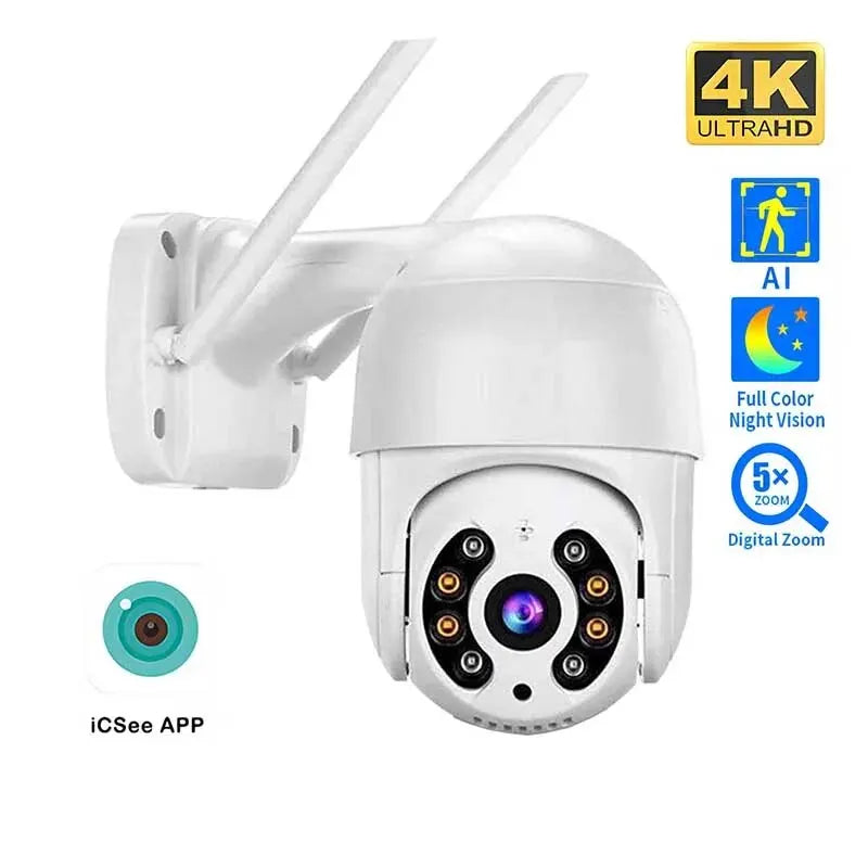 8MP 4K IP camera
