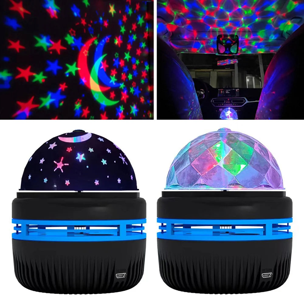 Colorful Starry Sky Projector Lamp