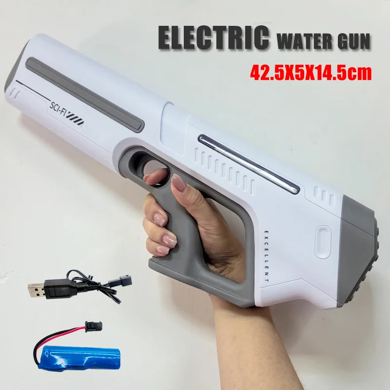 High pressure electric water gun