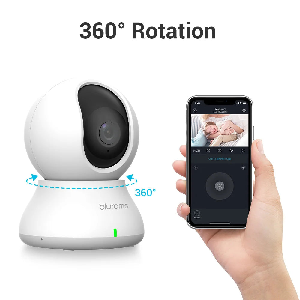 Baby 2K HD home security camera