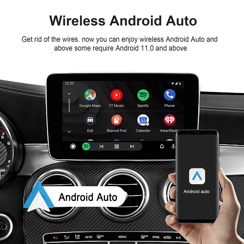 Android 13 3in1 CarPlay Ai Box