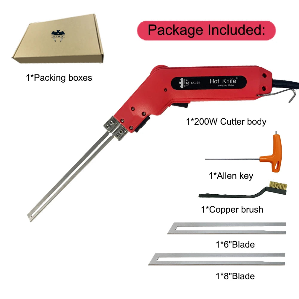 Electric foam polystyrene cutting machine